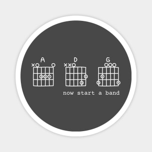 Now Start a Band - The OC inspired design Magnet